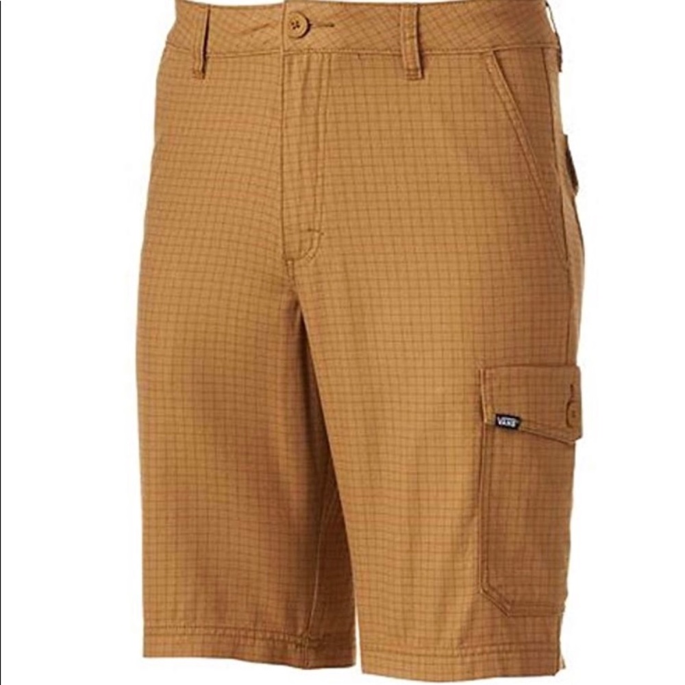 Van's Off the Wall Khaki Shorts
